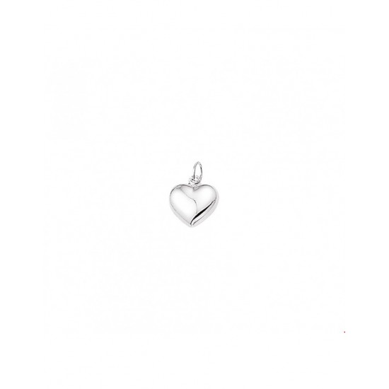 Zilveren hanger hart 10x10.5 - 10027347