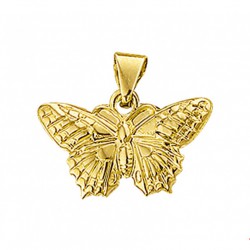 geelgouden hanger  vlinder - 10029915