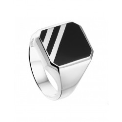 Zilveren Heren Ring onix 10.13987 - 10015135