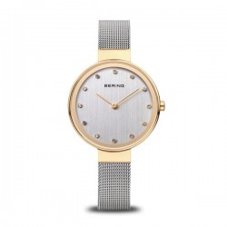 Bering dames horloge bicolor - 10026213