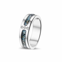 SeeYou zilveren ring met zirkonia RG 024-52 - 10029756