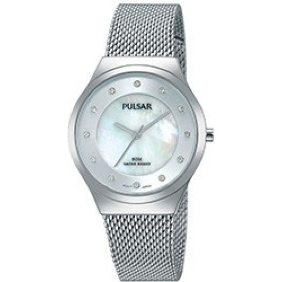 Pulsar dames horloge milanese band palemoer wijzerplt ph8131 - 10030082