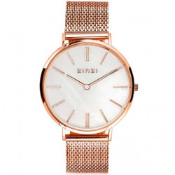 Zinzi horloge rosé kleurig met MOP wijzerplt ziw418m - 10031776